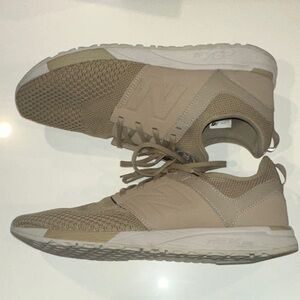 New Balance Men's 247 Beige Sneakers